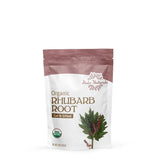Halo Naturals Organic Rhubarb Root Cut & Sifted, 4 Ounces (Rheum palmatum) USDA Certified | Resealable Pouch| Packaged in The USA