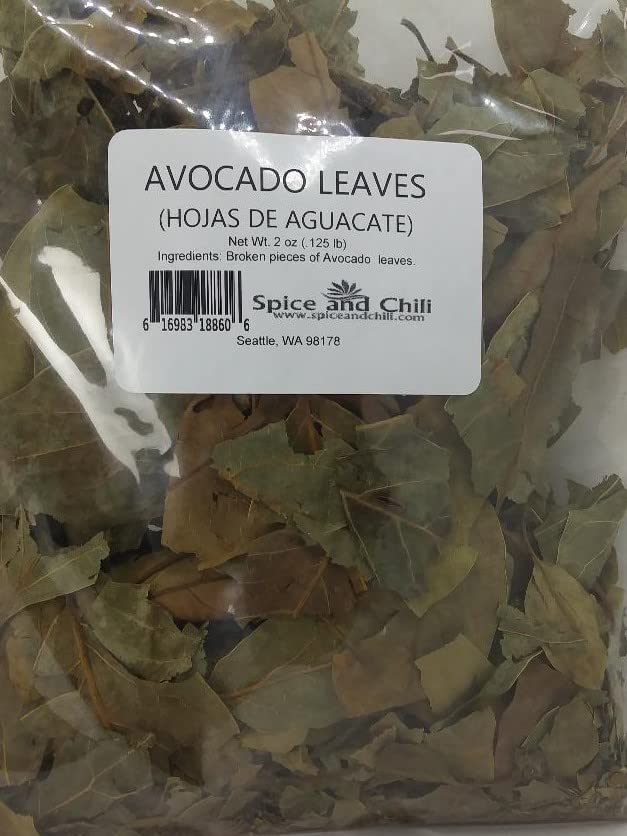 AVOCADO LEAVES (Hojas de Aguacate), 2oz (0.125 lb)