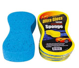 UCS HS Ultra Gloss Powerful Magic Sponge: Make Dirt Disappear in Seconds - Ideal for Car Wash, Kitchen, Bathroom, and Household Tasks - Giant Durable