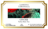 Ginger Yerba Mate Tea (Single Serve K-Cup Pods) (12 pods, ZIN: 572806) - 2 Pack