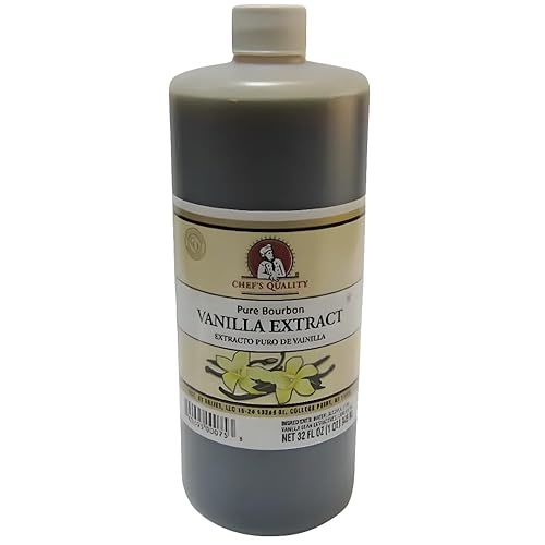 Chefs Quality Gold Pure Vanilla Extract, 2 Pound