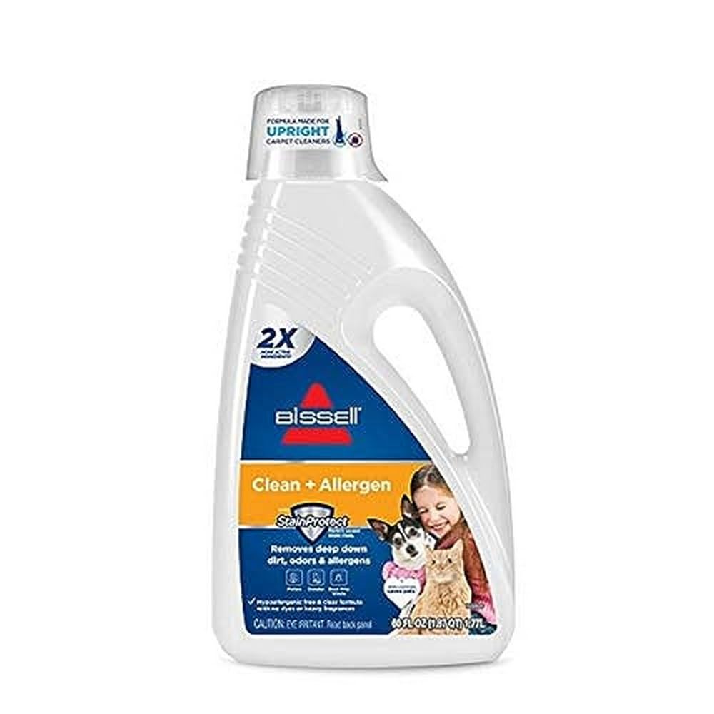 Bissell 2X Allergen Cleansing Full Size Machine Formula, 60 ounces, 89Q52