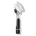 OXO Good Grips Soap Dispensing Dish Scrub Brush, Cleaning Brush for Kitchen