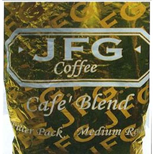 JFG Medium Roast Coffee Cafe Blend - Filter Pack, 1.5 Ounce - 42 per case.