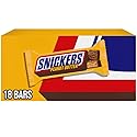 Snickers Peanut Butter Squared Singles Size Chocolate Candy Bars Individually Wrapped Chocolate for Snacks, Parties, Holidays, Bulk 1.78-Ounce