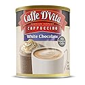 Caffe D'Vita White Chocolate Mix - Gluten Free, No Cholesterol, No Trans Fat, 99% Caffeine Free, Instant Coffee Mix - 96 Oz (Pack of 6)