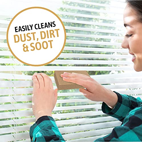 SpongeCo - Dry Cleaning Soot Eraser 72 Pack - Pet Hair, Smoke, Dust and Dirt Remover, Chem (72-3x6x3/4)