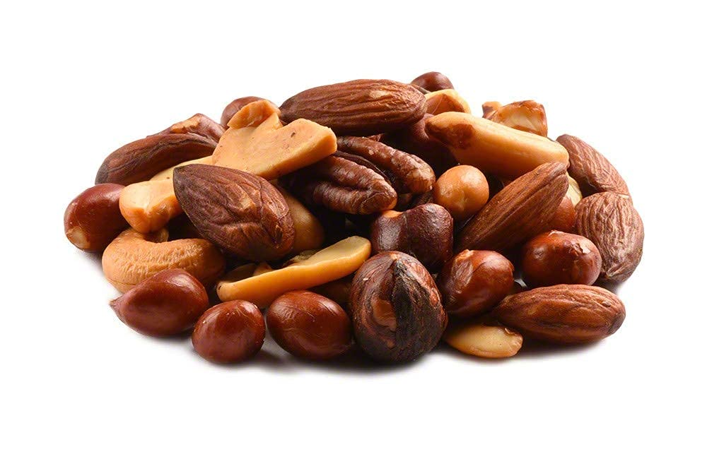 Nutstop Roasted Mixed Nuts Unsalted 5lb Bags - Individual Bags