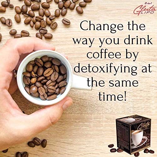 10-Sachets GlutaLipo Coffee 13-in-1