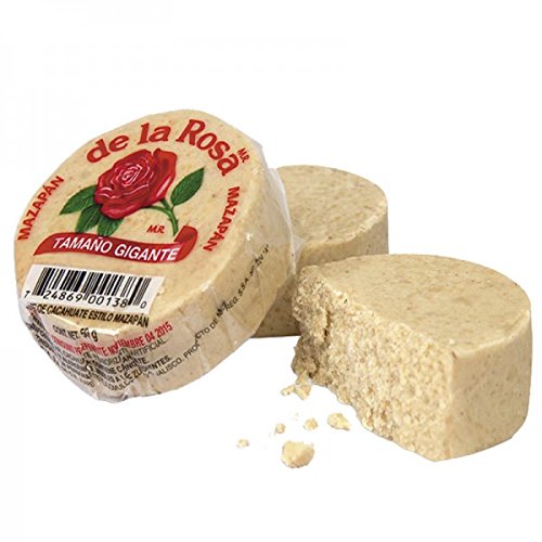 LA Crafts #8 of 34 Different Mexican Candy to Choose From for Parties, Pinatas, Halloween, and Other Events (Mazapan Peanut - 60 pcs)