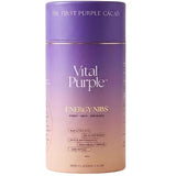 Vital Purple High Flavonal 100% Raw Cocoa Energy Nibs - 900mg Flavanols, Purple Cacao, Unroasted & Unfermented - Clean Fuel for Performance & Recovery (10 oz)
