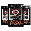 Carnivore Candy Old Fashioned Maple Bacon Bacon Jerky - Jurassic Jerky with Amazing Taste, high protein content, no preservatives, MSG-free, low