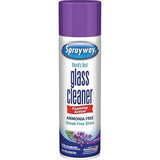 Sprayway, Glass Cleaner, Ammonia Free Lavender Scent 19 Ounce