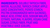 Better Sour Pomegranate Apricot Gummy Stars Candy, Healthy Candy with Low Sugar Gummies, Fiber Gummies with Added Fiber (Pack of 10)