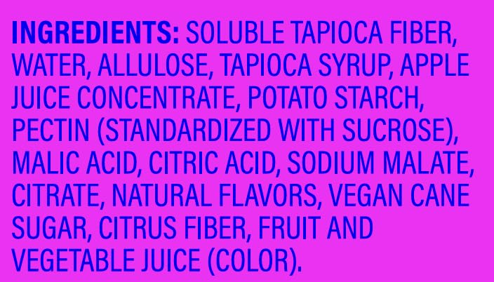 Better Sour Pomegranate Apricot Gummy Stars Candy, Healthy Candy with Low Sugar Gummies, Fiber Gummies with Added Fiber (Pack of 10)