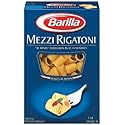 Barilla, Mezzi Rigatoni Pasta, 16oz Box (Pack of 4)