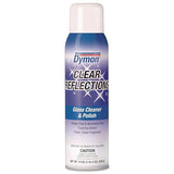 Dymon 38520 Clear Reflections Aerosol Mirror/Glass Cleaner, 19 oz, 12/Carton
