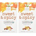 Organic Sweet & Spicy Herbal Caffeine Free Good Earth Teas 18 Tea Bag (Pack of 2)