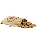 INSHELL Texas Fresh Pecans 5-Pound Burlap Bag | In Shell | Millican Pecan since 1888 | San Saba, Texas