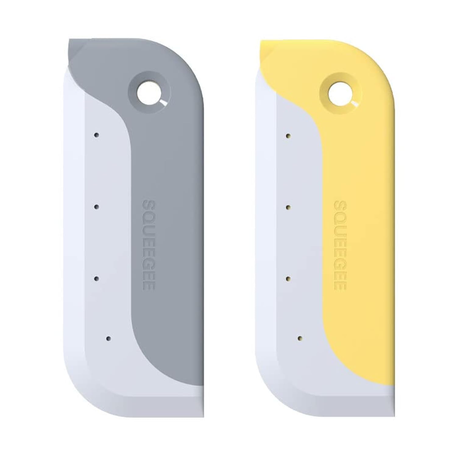 Amouy Small Rubber Squeegee(2 Pack),Kitchen Sink Squeegee for Countertops and Dishes.Multi-Purpose,for Vanity Tops,Bathroom Mirrors,Car Windows