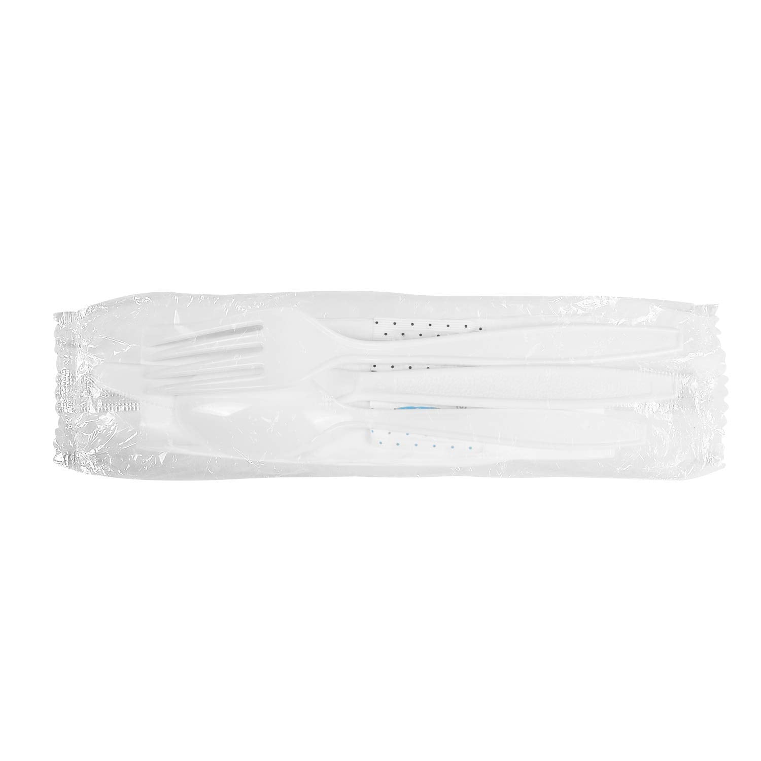 Karat U2204W PS Cutlery Kits Salt & Pepper - White (Case of 250)
