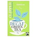 Clipper Fairtrade Decaf Green Tea 26 per pack - Pack of 2