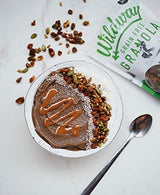 Wildway Keto Granola | Gingerbread | Grain-Free, Certified Gluten-Free Cereal | Vegan, Low Carb | No Sugar Added | Paleo-Friendly | Non-GMO Fruit