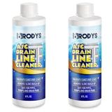 Brodys - A/C HVAC Drain Line Cleaner, 8oz Bottle, (Great to use at home, in the office, at restaurants and large commercial buildings), AC Drain Line