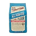 Bob's Red Mill Unbleached White All Purpose Baking Flour, 5 Pound (Pack of 4)