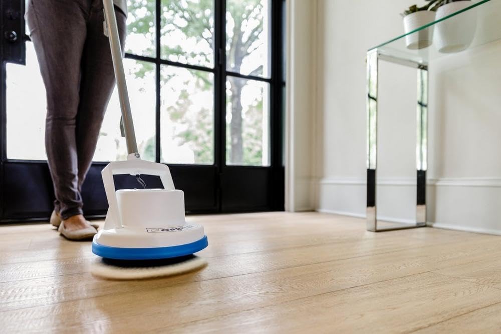 Oreck Orbiter Hard Floor Cleaner Machine, Multi Purpose Floor Cleaning Machine, Random Orbit Power for Fingertip Control, Versatile and Low