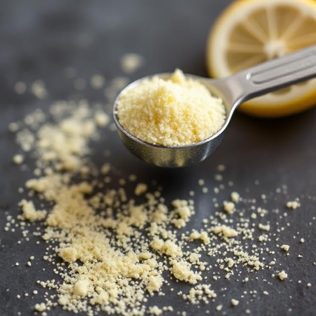 Lemon Juice powder, 12 Ounces | Cold Pressed Lemons | 100% Natural Fruit | No Added Sugar & Artificial Flavors| Great Flavor for Drinks, Smoothies