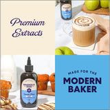 Magnolia Star Vanilla Bean Paste, 16 oz (2 Ct), Madagascar Bourbon Vanilla Beans, Vanilla Paste for Baking, Squeeze Bottle, Non-GMO, Vegan