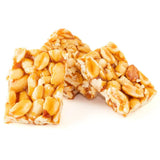 NY Spice Shop Peanut Honey Bars - 1 Pound Roasted Peanut Crunch Candy Bars - Sweet and Salty Snack Squares - Traditional Brittle Style Confection