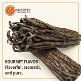 Stavoren Trading Co. - Grade B Madagascar Red Vanilla Beans - 1 Pound - 5-8 inches long - For Cooking, Baking, Homemade Extract and Paste - Freshly