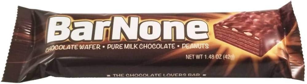 BarNone Chocolate Bar | Chocolate Wafer - Pure Milk Chocolate - Peanuts | A Chocolate Lover’s Candy Bar | BarNone Chocolate Bar Brought To You By