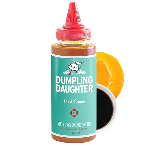 Dumpling Daughter - Duck Sauce - Tangy Sweet Chinese-Style Plum & Apricot Sauce (8 Fl Oz)