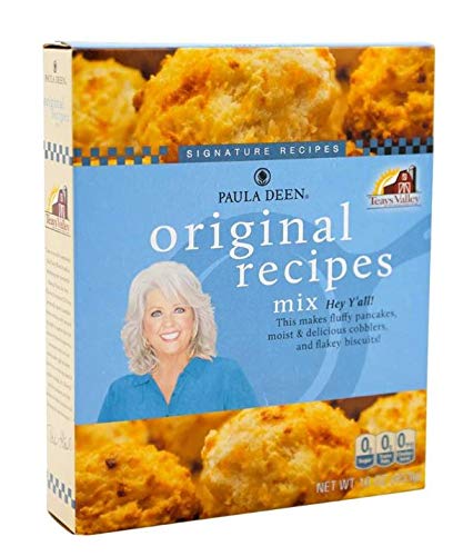 Paula Deen Original Recipes Mix 15 Oz! Simply, Quick and Easy Baking Mix! Tasty Homemade Pancakes, Cobbler And Flakey Biscuits! Great Delicious