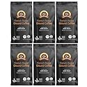 Alex's Low Acid Organic Coffee 12oz Bag - Fresh Ground French Roast (Pack of 6)
