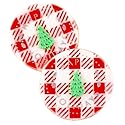 ½ Dz. Flannel Happy Holidays Cookies! Holiday Thank You gifts! Christmas, Holiday, Hostess, or Place Setting Gift!