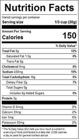 Louisiana Cajun Snack Mix, Bulk Size, (1 lb. Resealable Zip Lock Stand Up Bag)