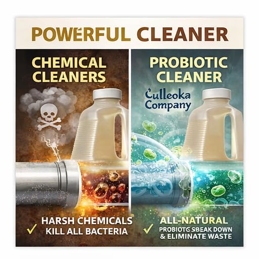Drain, Septic & Sewer Natural Based Cleaner 1 Jug 64 oz.