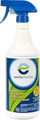 Envirocleanse-A Liquid Disinfectant | 32 oz Spray Bottle | Hypochlorous Acid Formula Contains No Bleach or Harsh Chemicals | Home, Office, Doctors