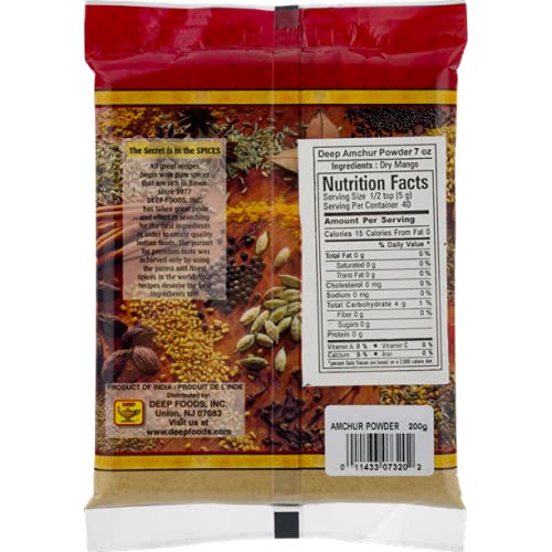 Deep Amchur Powder, 7 Ounce - PACK OF 2