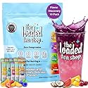 The Loaded Tea Shop Energy Drink Mix Sticks, Flavor Discovery 10 Pack, Sugar-Free, Zero Calories, 200mg Natural Caffeine, No Artificial