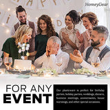 HomeyGear Disposable White 7 Inch Plastic Appetizer Plates For Everyday Use 200 Ct