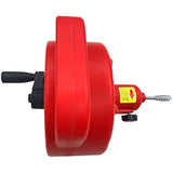 7.5M Hand-Operated Sewer Pipe Blockage Dredge Pipe Tool Toilet Bathroom Kitchen Sink Hair Pipe Unclog Tools Drain Cleaners