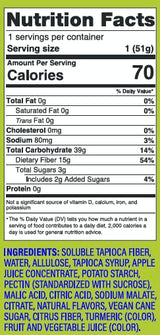 Better Sour Guava Calamansi Lime Gummy Stars Candy, Guava Sour Candy with Bold Tropical Flavor, Healthy Sour Candy Gluten Free Snack, Fiber Gummies