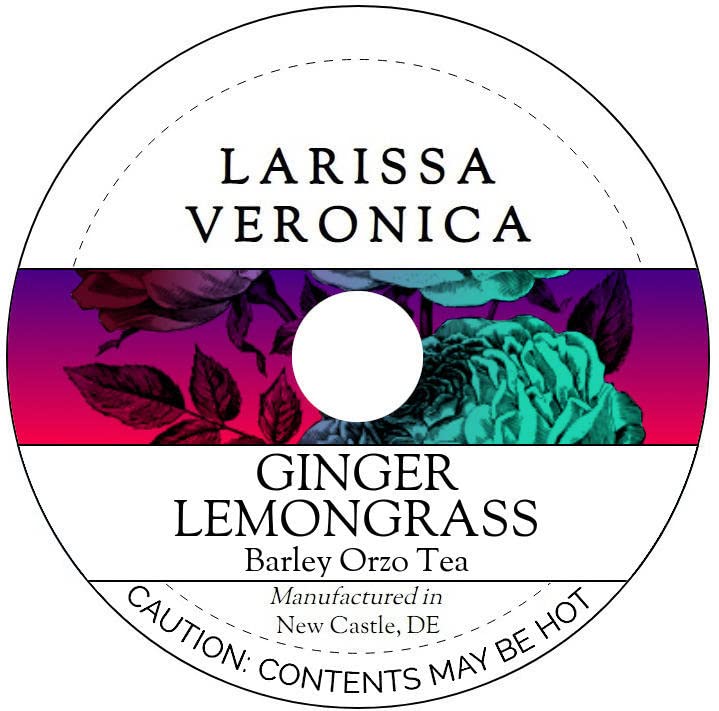 Ginger Lemongrass Barley Orzo Tea (Single Serve K-Cup Pods) (12 pods, ZIN: 575477) - 3 Pack