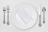 Disposable Guest Towels Paper Napkins (200 Pack) Soft, Absorbent, Airlaid Linen-Like Bath Tissue for Kitchen, Bathroom or Weddings, White Cloth-Like