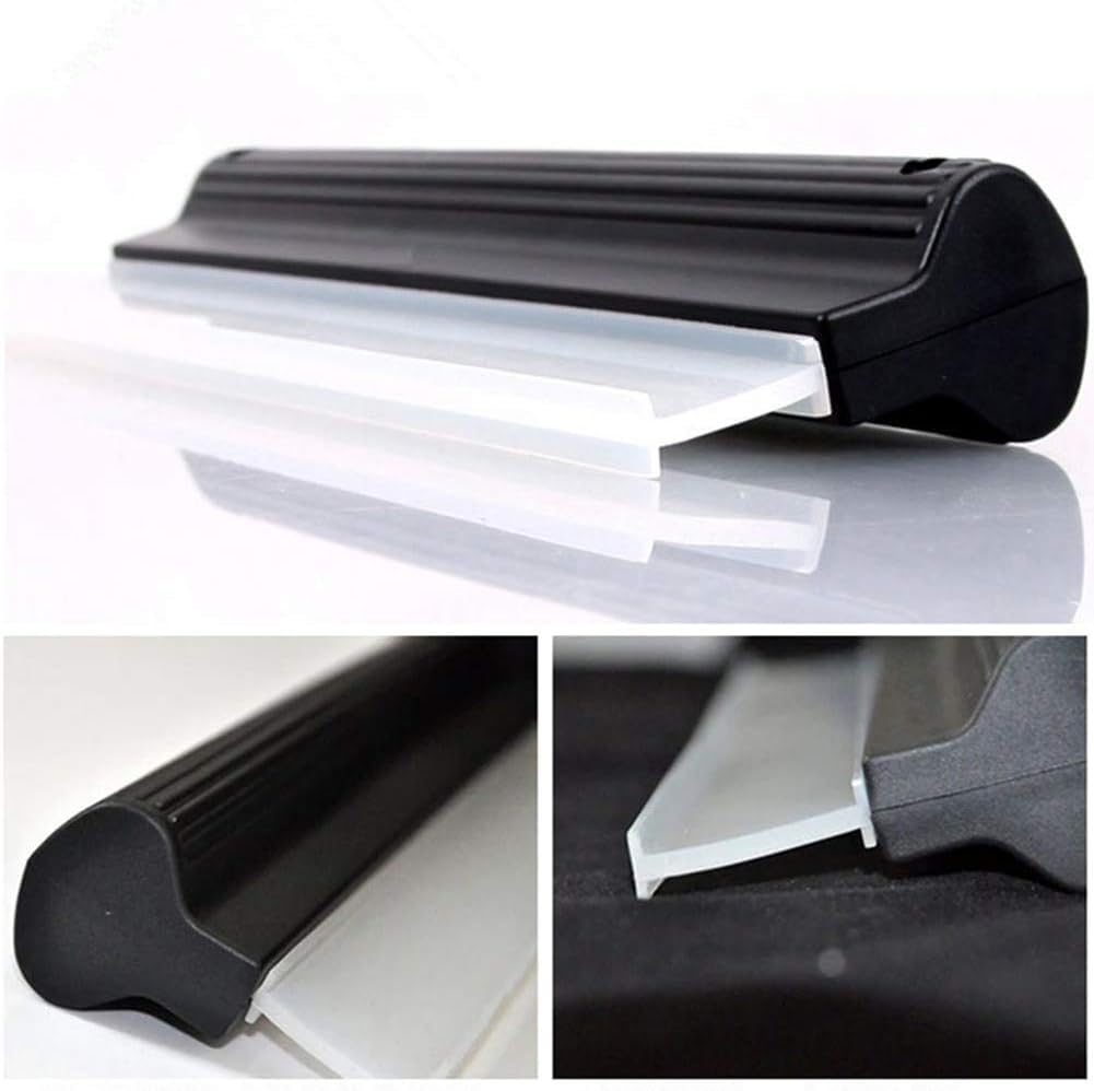 SiyphuNing10.5 inches Antislip Water Blade for Car Drying Water Wiper Silicone Squeegee Natural Rubber Car Dryer for Window, Glass, Vehicle Auto